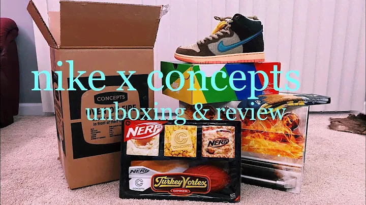 NIKE SB x CONCEPT High "Turdunken" Dunk PRO | UNBOXING & REVIEW