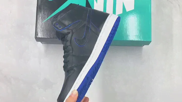 Air Jordan 1 x Nike SB Lance Mountain Black Red Blue 653532 002 Shoes 9