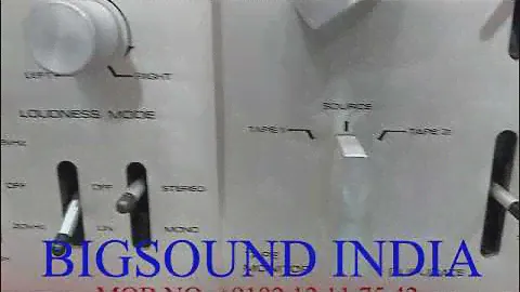 Taal Se Taal Mila  TAAL   -Aurex SB 620 Pre Main Amplifier