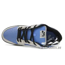 Мужские Nike SB Dunk Low Light Cream/Blue/Black