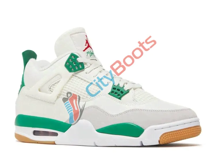 Кроссовки Nike Air Jordan 4 Retro SB Pine Green