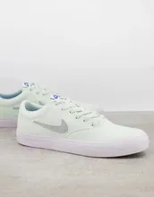 Светло-зеленые парусиновые кроссовки Nike SB Сhаrgе-Зеленый цвет