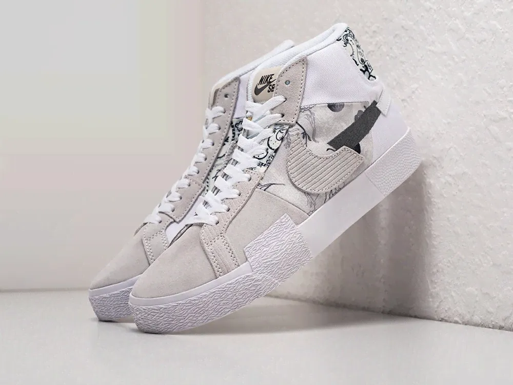 Кроссовки Nike SB Zoom Blazer Mid цвет Белый-1