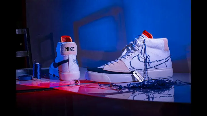 Nike SB Blazer Mid Edge on Foot