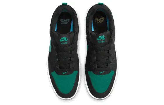 Nike SB Alleyoop 防滑 低帮 板鞋 男款 黑绿 / Кроссовки Nike SB Alleyoop CJ0882-007-1