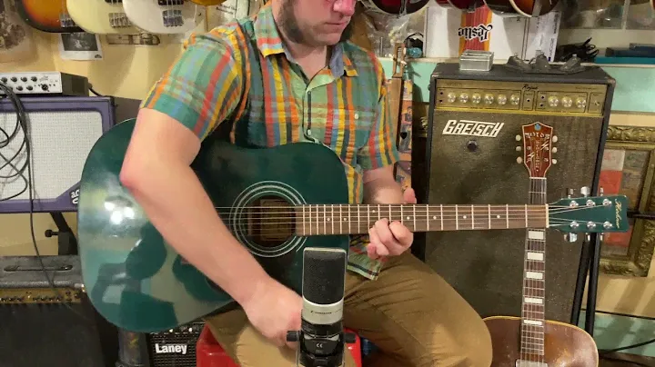 1990s Hohner HW300G dreadnought guitar