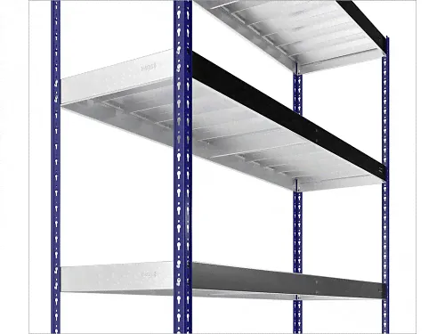 Стеллаж SB 200X183X61/4 с оцинкованным настилом-1