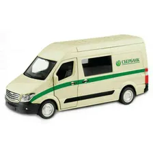 Инерционная машина металлическая RMZ City Сбербанк, масштаб 1:36 - SB-001_