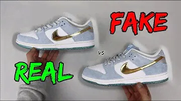 НАСТОЯЩЕЕ ПРОТИВ ПОДДЕЛКИ! ШОН КЛИВЕР X NIKE SB DUNK НИЗКОЕ СРАВНЕНИЕ!